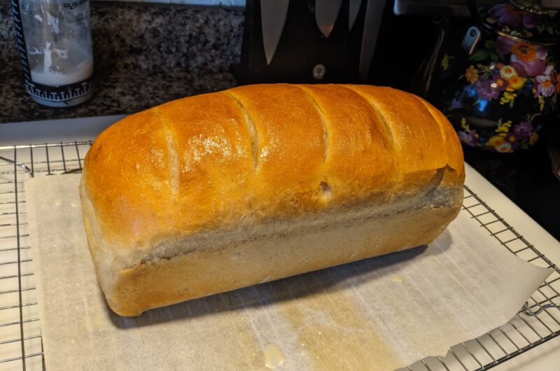 Easy One-Day Sourdough Sandwich Bread Recipe